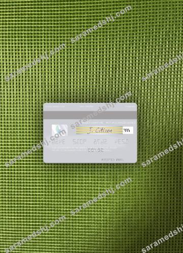 Portugal Abanca visa debit card photolook back